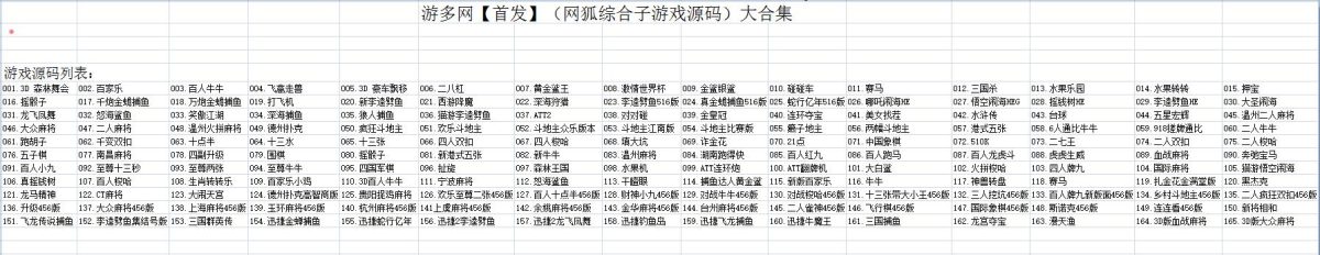 网狐综合所有子游戏源码大合集-演示图_02