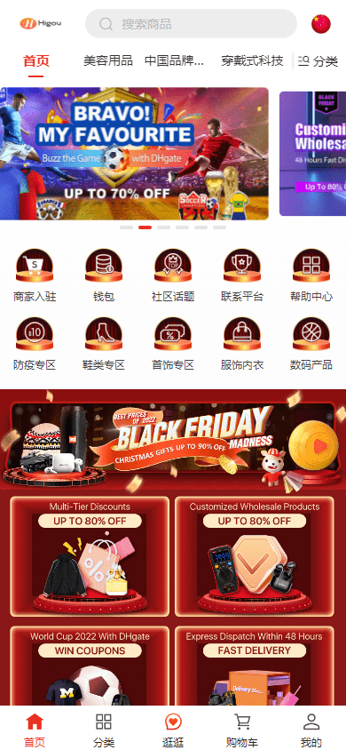 外贸跨境商城系统源码测试图_01