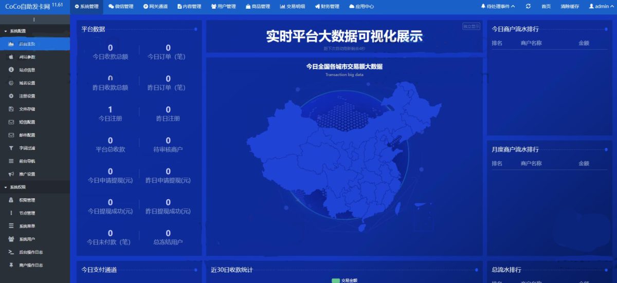 CoCo鲸发卡发卡源码演示图_03