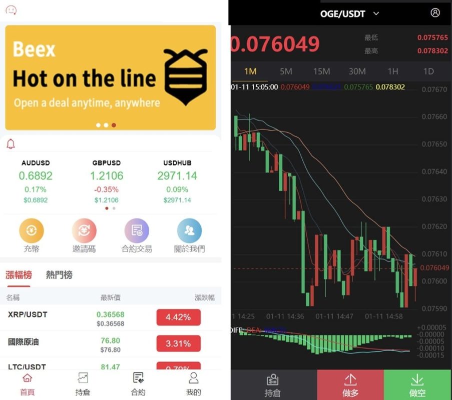 合约微交易所源码 微盘交易系统源码-可二开-好易源码网