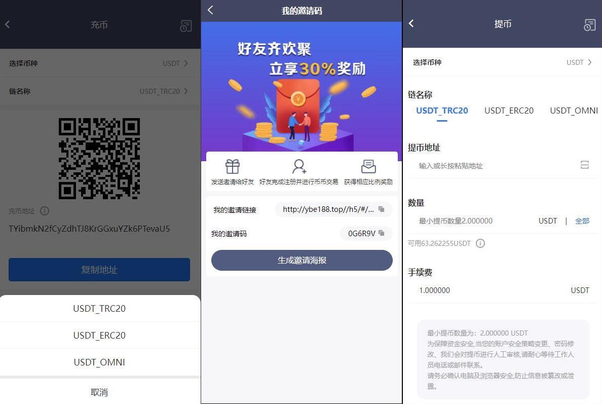 虚拟币交易所系统源码演示图-04
