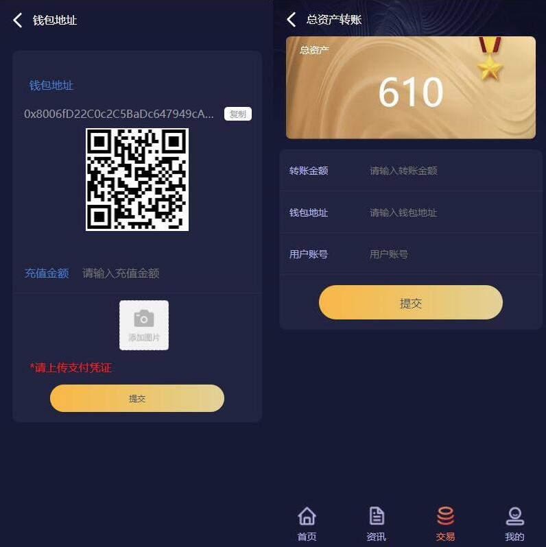 虚拟币投资理财系统源码演示图-03