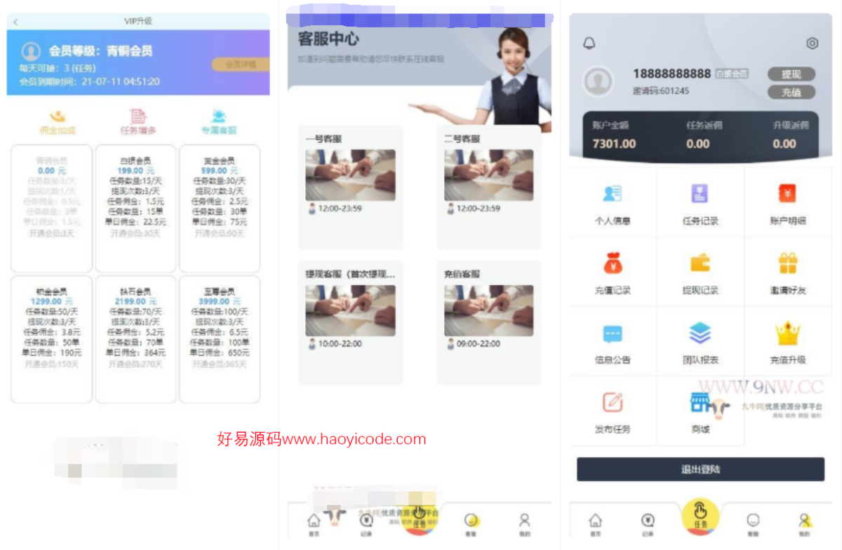 抖音快手点赞任务悬赏源码演示图_04