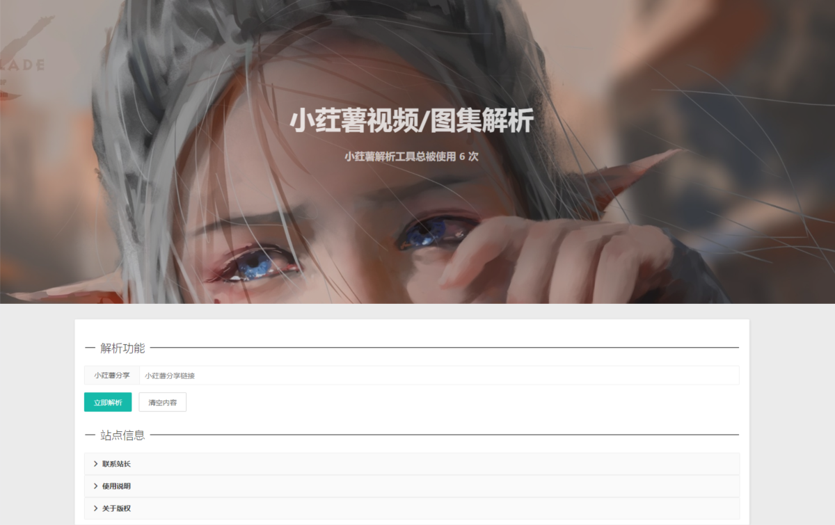 全新小红书图集和视频解析去水印源码-好易源码网