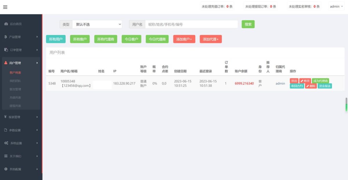 仿BTC/USDT虚拟币交易所源码演示图_06