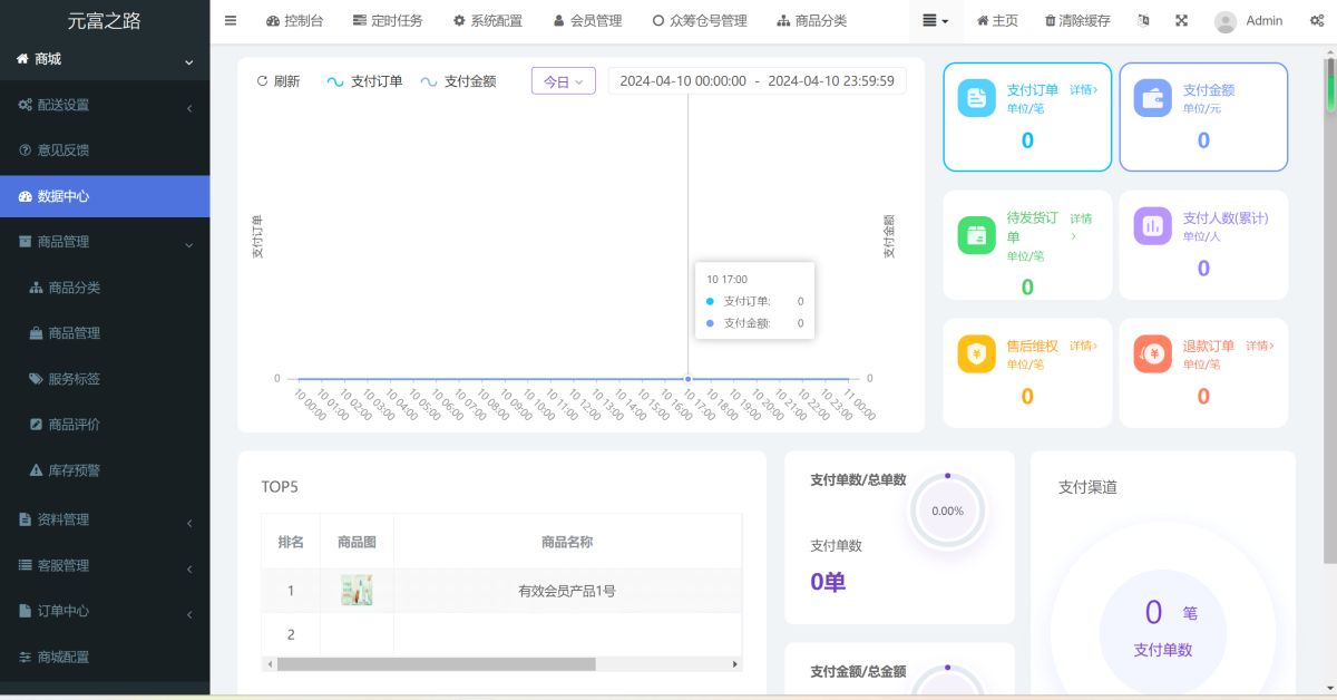 元富之路众筹源码演示图_06