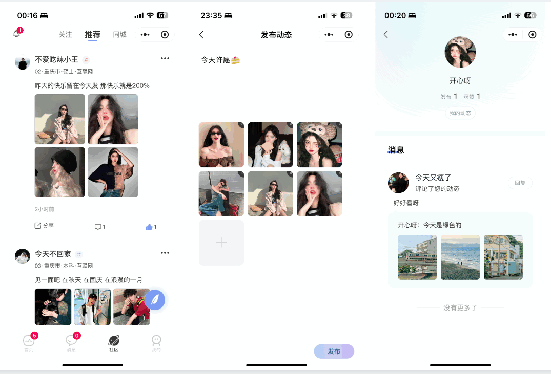 婚恋交友系统源码演示图_08
