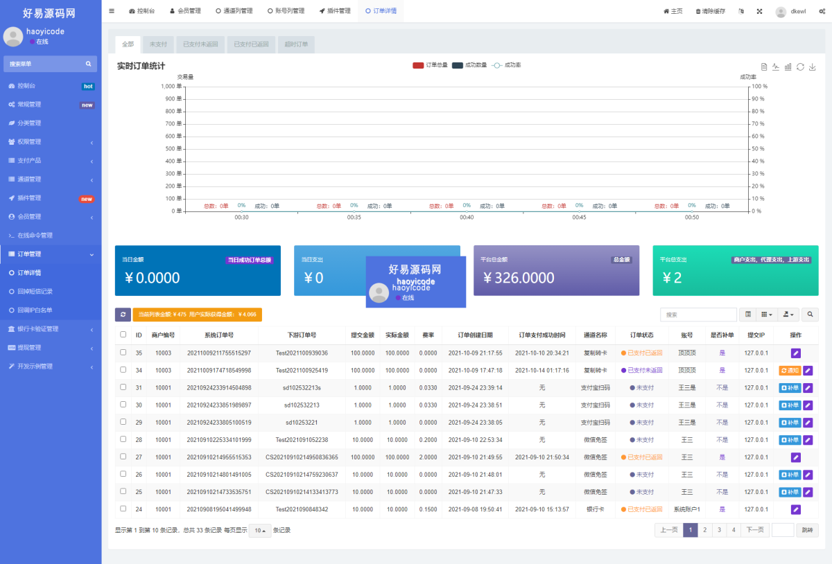 聚合支付系统演示图_10