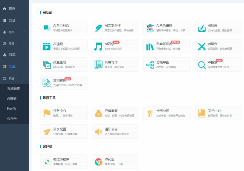 ChatGPT付费创作系统源码演示图_03