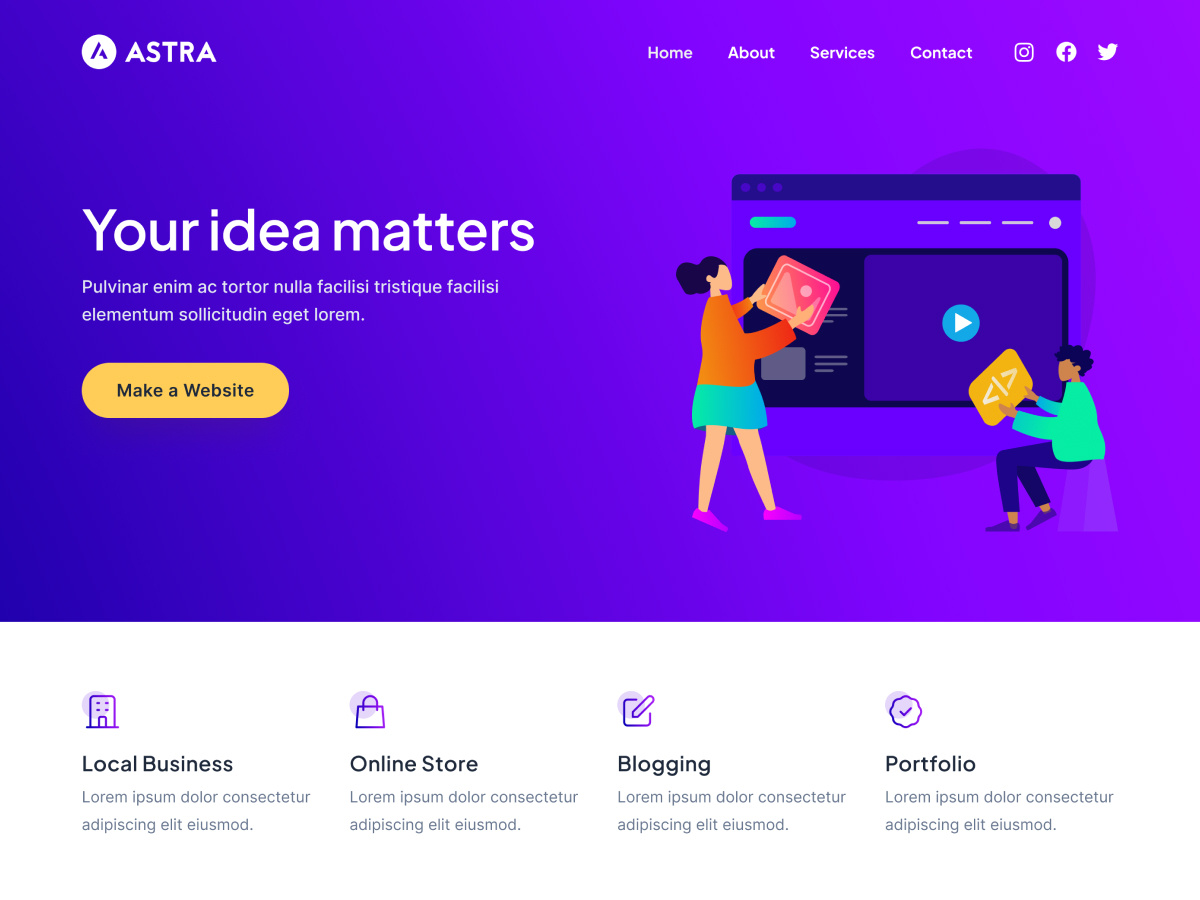 WordPress Astra独立站主题源码-带pro版插件-好易源码网