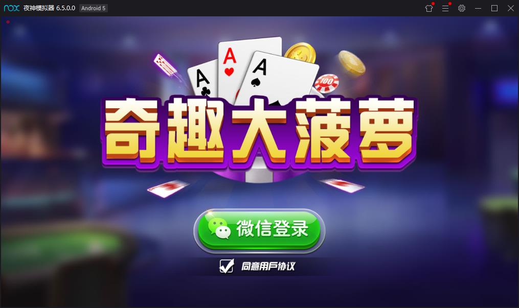 奇趣大菠萝棋牌源码-演示图_01