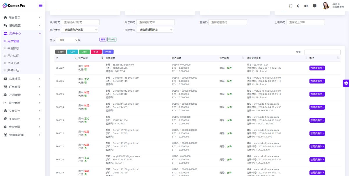加密交易所源码演示图_05