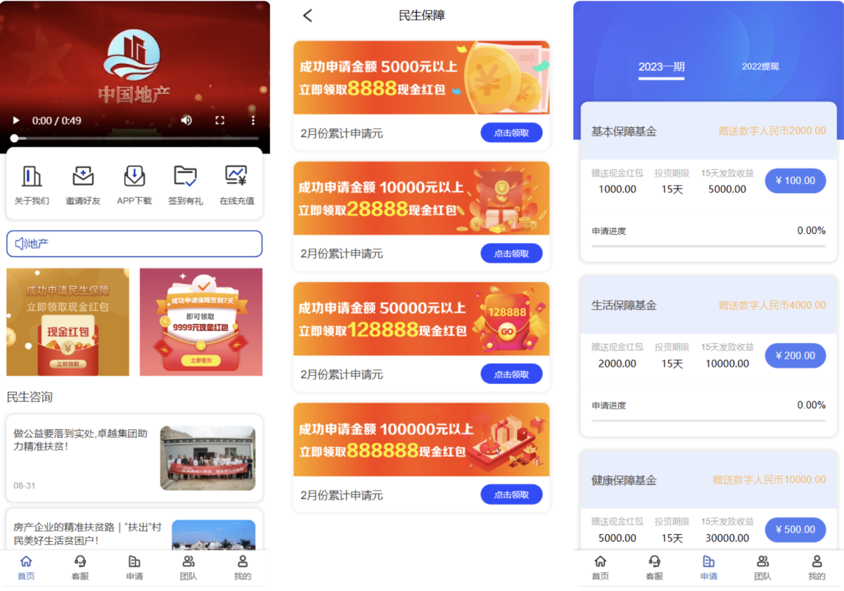房地产投资理财源码 理财投资系统源码-三级代理分销+每日签到 前端html+后端PHP-好易源码网