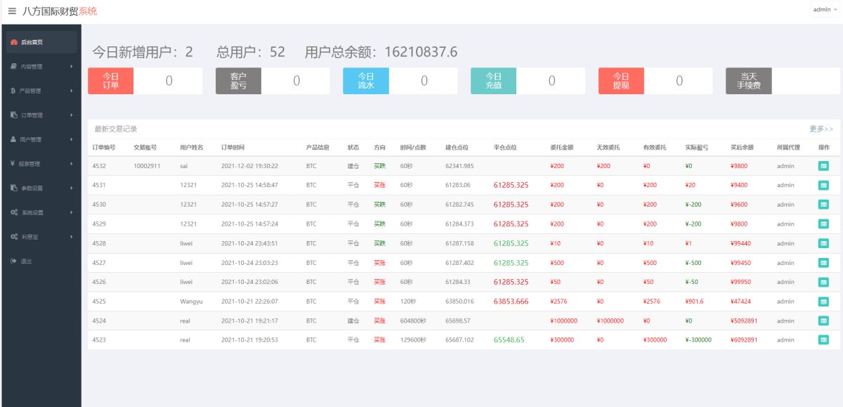 外汇投资理财源码演示图_04