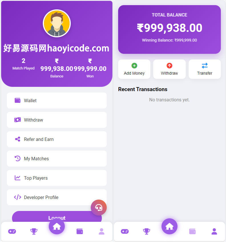 电竞比赛竞猜系统源码演示图_02