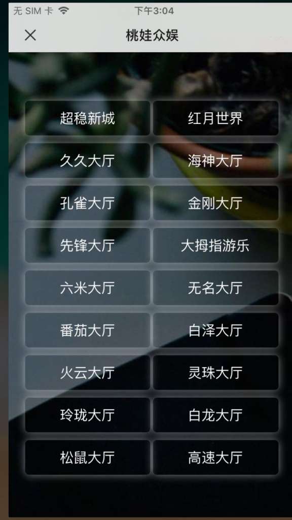 六米系列H5先锋大厅源码-演示图_01