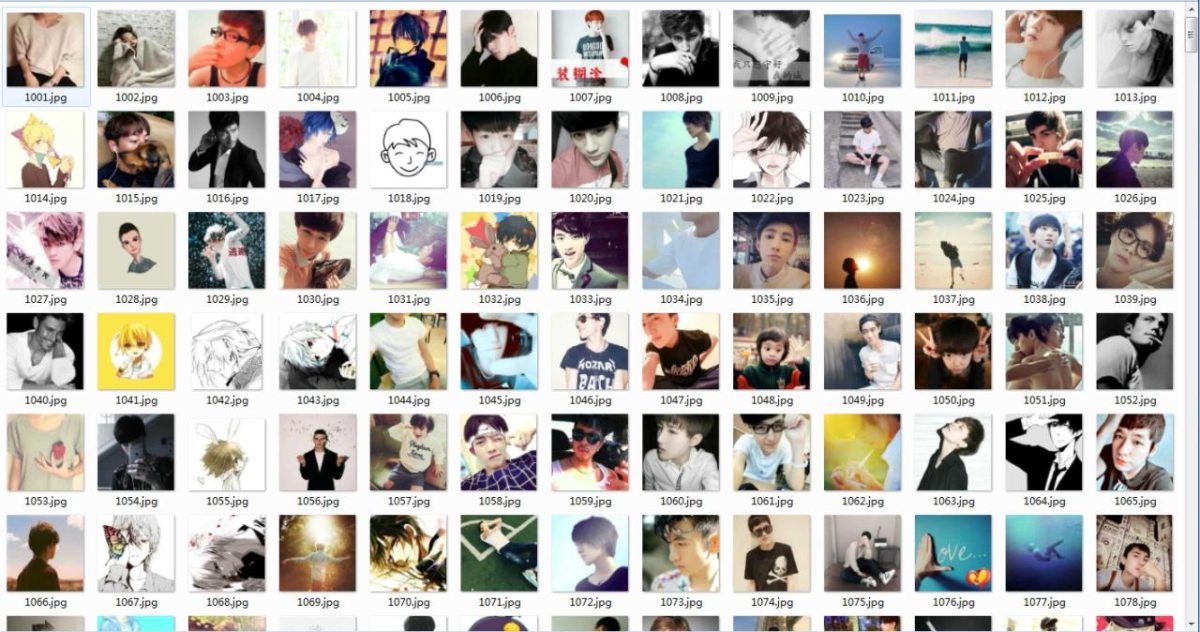 微信男女头像打包演示图_02