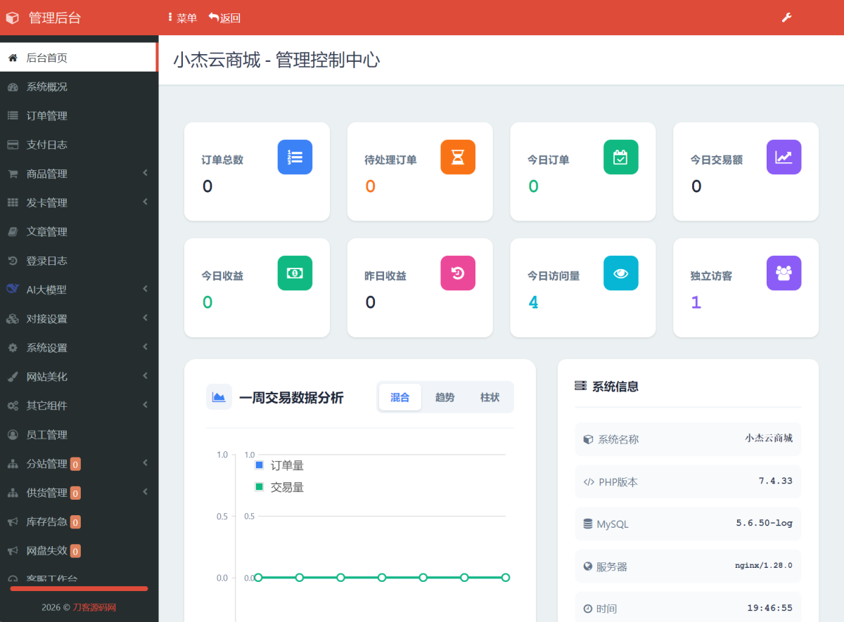 小杰云商城系统源码演示图_05