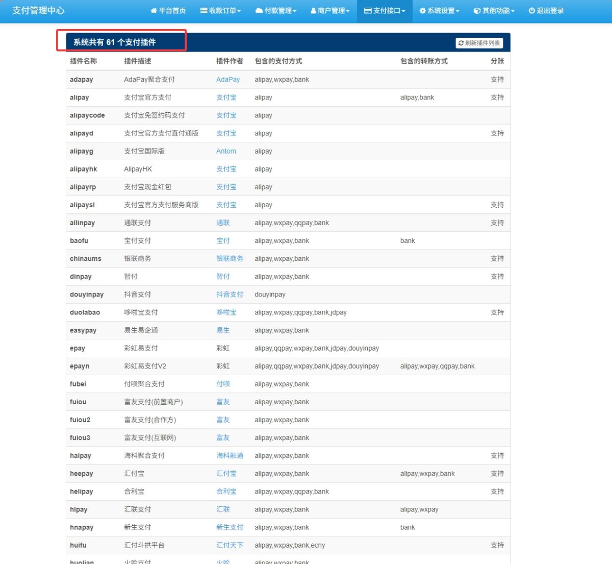 易支付系统源码演示图_04