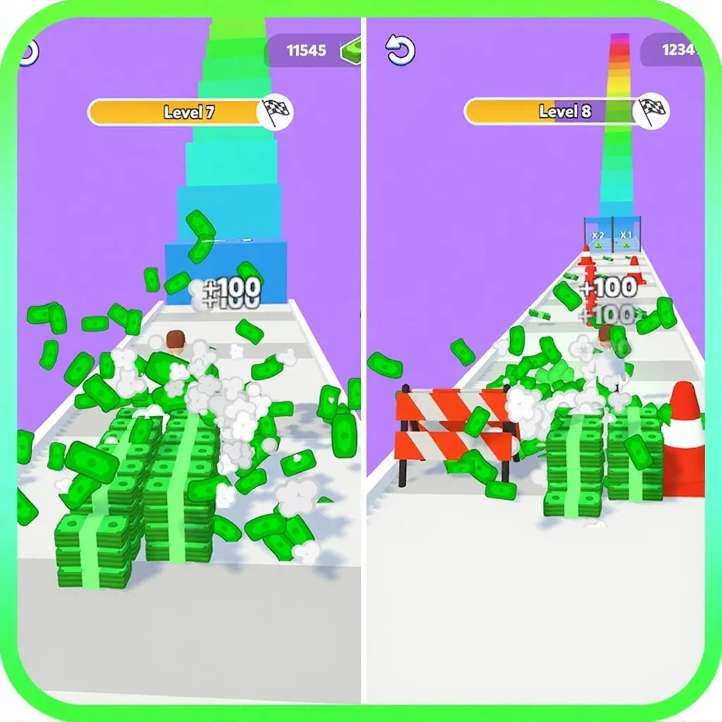 Unity3D堆叠金币跑酷游戏_U3D闯关躲避障碍源码-完整项目打包教程-好易源码网