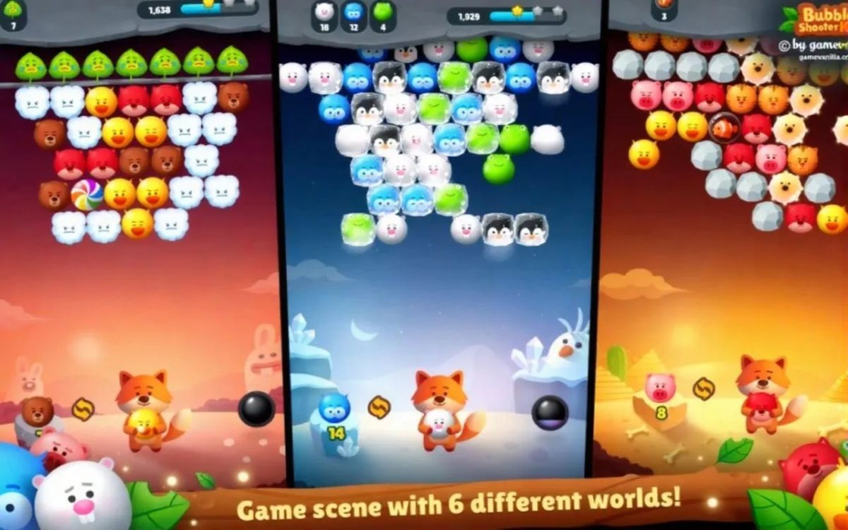 Unity泡泡龙闯关消除源码-演示图_02