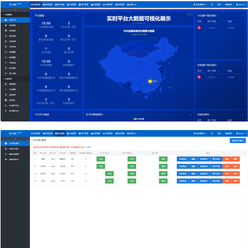 鲸发卡系统源码-演示图_07