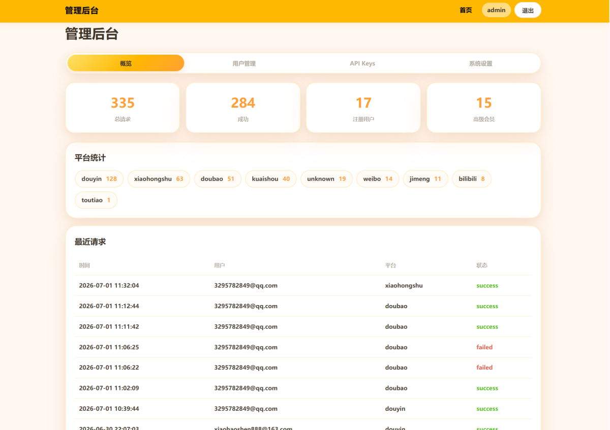去水印API总站系统-演示图_03