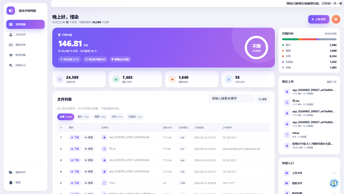 彩虹外链网盘源码-测试图_05