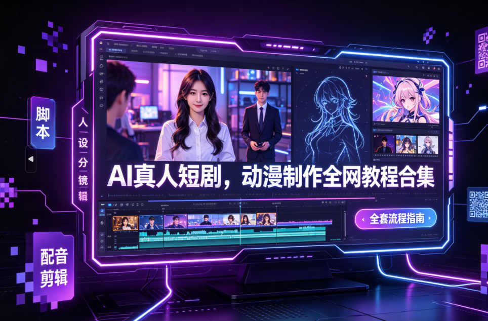 即梦AI短剧教程_即梦AI教程Seedance 2.0-AI短片提示词教学-好易源码网