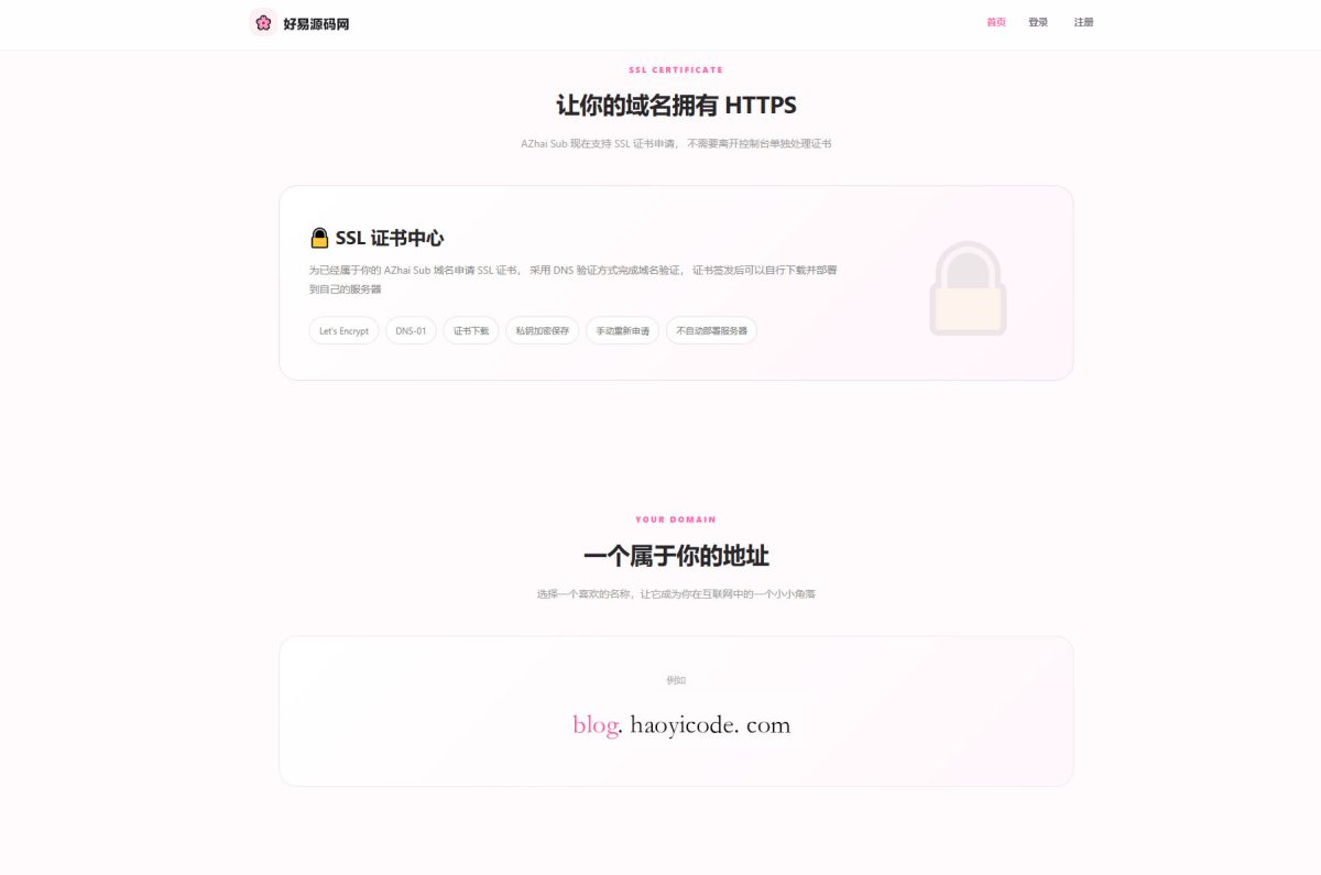 阿宅二级域名分发系统-测试图_03