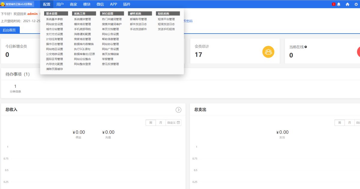 火鸟地方门户系统-测试图_05